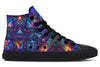 Cyber Night High Top Shoes Hightops Electro Threads