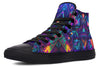 Cyber Night High Top Shoes Hightops Electro Threads