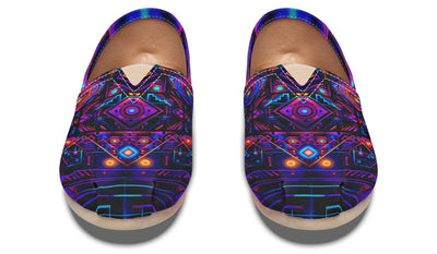 Cyber Patching Casual Slip on Shoes Casualshoes Electro Threads