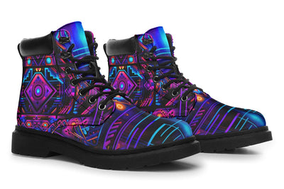 Cyber Patching Classic Vibe Boots Classicboots Electro Threads