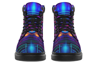 Cyber Patching Classic Vibe Boots Classicboots Electro Threads