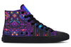 Cyber Patching High Top Shoes Hightops Electro Threads