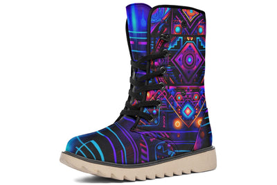 Cyber Patching Moon Boots Polarboots Electro Threads