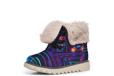 Cyber Patching Moon Boots Polarboots Electro Threads