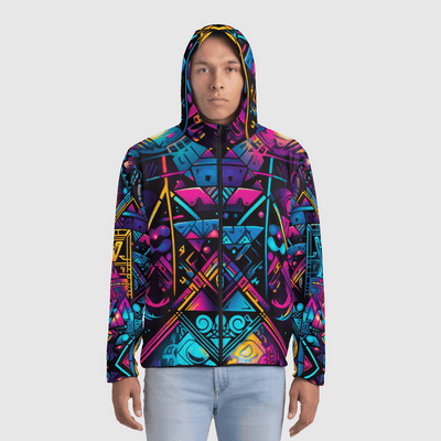 Division Unisex Windbreaker Unisex Windbreaker Electro Threads