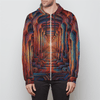 DMT PATHWAY Unisex Zip Hoodie Acidmath