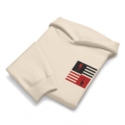 ELECTRO FLAG Oversized heavyweight hoodie Electro Threads