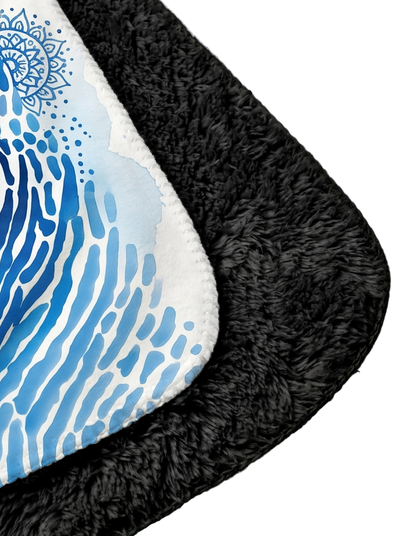 Festival Fingerprint Blanket Blanket Electro Threads