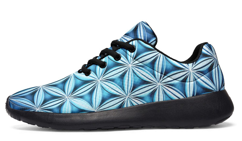 Flower Life Igloo Blue Classic Sneakers Sneakers YWF 