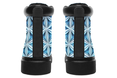 Flower Life Igloo Blue Classic Vibe Boots Classicboots Electro Threads