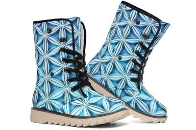 Flower Life Igloo Blue Moon Boots Polarboots Electro Threads