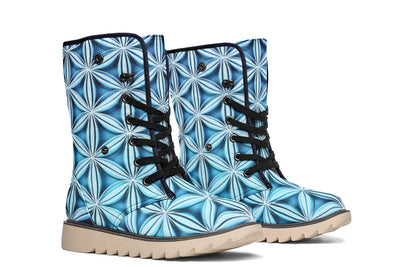 Flower Life Igloo Blue Moon Boots Polarboots Electro Threads