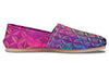 Flower Life Magenta Casual Slip on Shoes Casualshoes Electro Threads