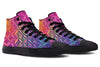 Flower Life Magenta High Top Shoes Hightops Electro Threads