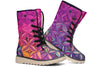 Flower Life Magenta Moon Boots Polarboots Electro Threads