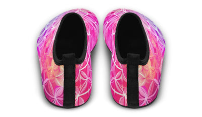 Flower Life Pink Sherbert Barefoot Shoes Aquabarefootshoes YWF