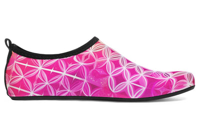 Flower Life Pink Sherbert Barefoot Shoes Aquabarefootshoes YWF