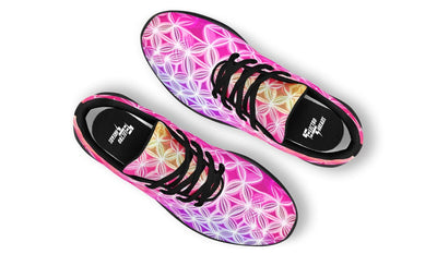 Flower Life Pink Sherbert Classic Sneakers Sneakers YWF