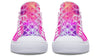 Flower Life Pink Sherbert Low Top Shoes Lowtops Electro Threads