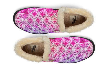 Flower Life Pink Sherbert Winter Slippers Wintersneakers YWF