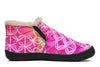 Flower Life Pink Sherbert Winter Slippers Wintersneakers YWF