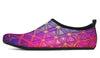 Flower Life Purp Barefoot Shoes Aquabarefootshoes Electro Threads