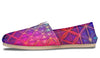 Flower Life Purp Casual Slip on Shoes Casualshoes Electro Threads