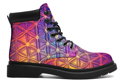 Flower Life Purp Classic Vibe Boots Classicboots Electro Threads