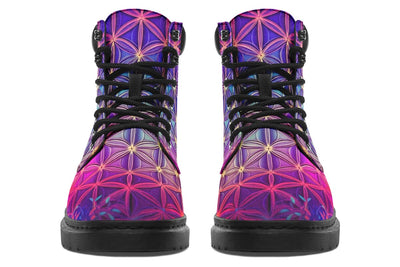 Flower Life Purp Classic Vibe Boots Classicboots Electro Threads