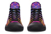 Flower Life Purp High Top Shoes Hightops Electro Threads