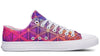 Flower Life Purp Low Top Shoes Lowtops Electro Threads