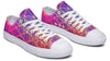 Flower Life Purp Low Top Shoes Lowtops Electro Threads