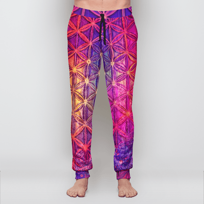 FLOWER LIFE Unisex Velvet Jogger Electro Threads