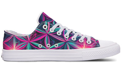 Flower Life Vibes Low Top Shoes Lowtops Electro Threads