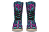 Flower Life Vibes Moon Boots Polarboots Electro Threads