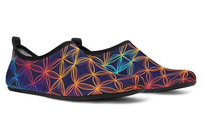 Flower Of Life Barefoot Shoes Aquabarefootshoes Electro Threads