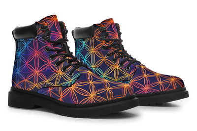 Flower Of Life Classic Vibe Boots Classicboots Electro Threads