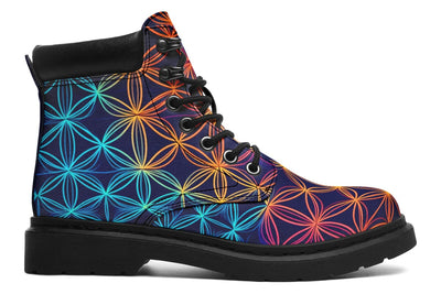 Flower Of Life Classic Vibe Boots Classicboots Electro Threads