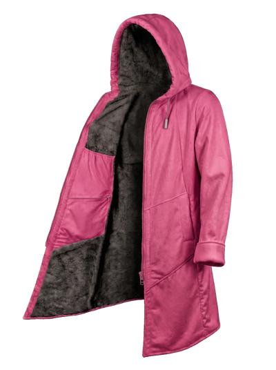 Fuchsia and Bold Cyber Cloak Hooded pullover Electro Threads
