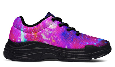 Galaxy Chunky Shoes Chunkysneakers Electro Threads