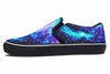 Galaxy Slip on Shoes Slipons YWF Women's Slip On Black Sole US 6 / EU36