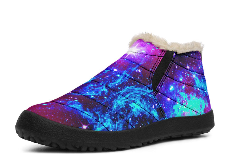 Galaxy Winter Slippers WinterSlippers Electro Threads Women's Winter Slippers Black Sole US 4.5 / EU35