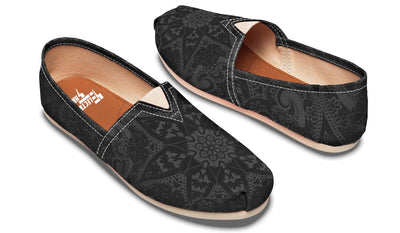 Ghost Mandala Casual Slip on Shoes Casualshoes YWF