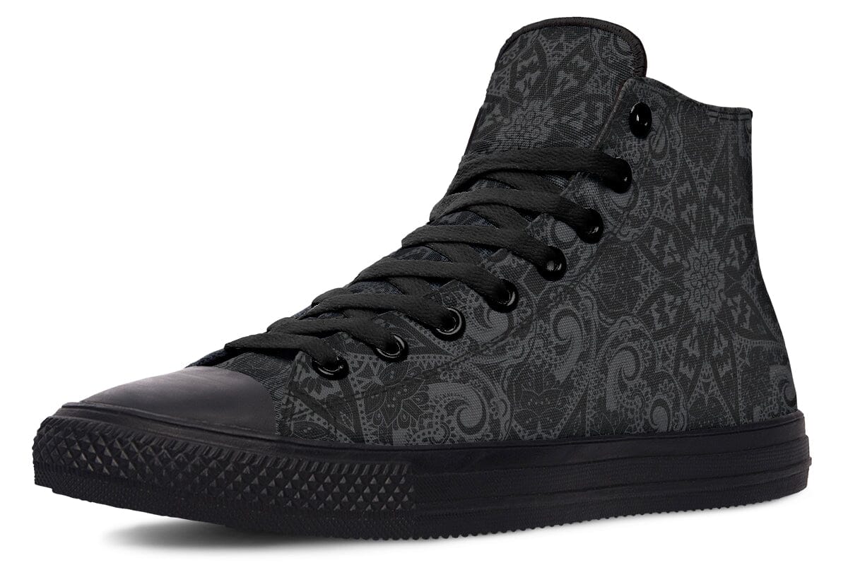 Ghost Mandala High Top Shoes Hightops YWF 