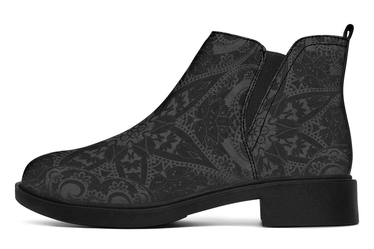 Ghost Mandala Neat Vibe Boots Neatboots YWF Women's Neat Vibe Boots Black Sole US 4.5 / EU35