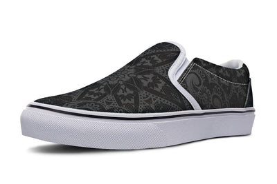 Ghost Mandala Slip on Shoes Slipons YWF