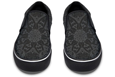 Ghost Mandala Slip on Shoes Slipons YWF