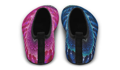 Glowing Mandala Barefoot Shoes Aquabarefootshoes YWF