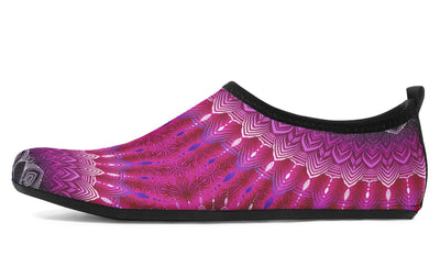 Glowing Mandala Barefoot Shoes Aquabarefootshoes YWF