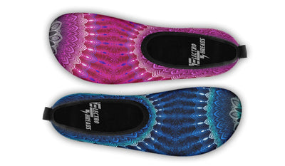 Glowing Mandala Barefoot Shoes Aquabarefootshoes YWF